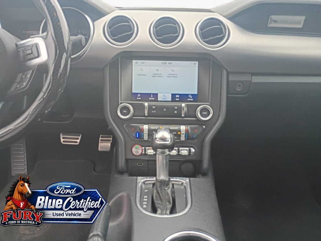 2020 Ford Mustang EcoBoost Premium Blue Certified