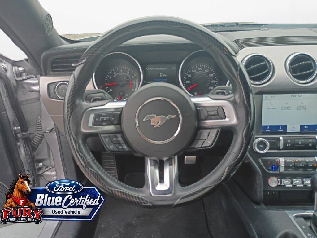 2020 Ford Mustang EcoBoost Premium Blue Certified