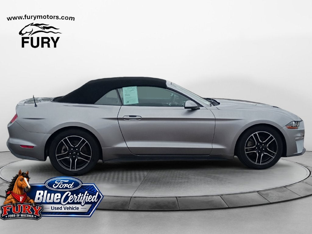 2020 Ford Mustang EcoBoost Premium Blue Certified
