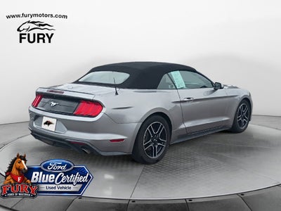 2020 Ford Mustang EcoBoost Premium Blue Certified