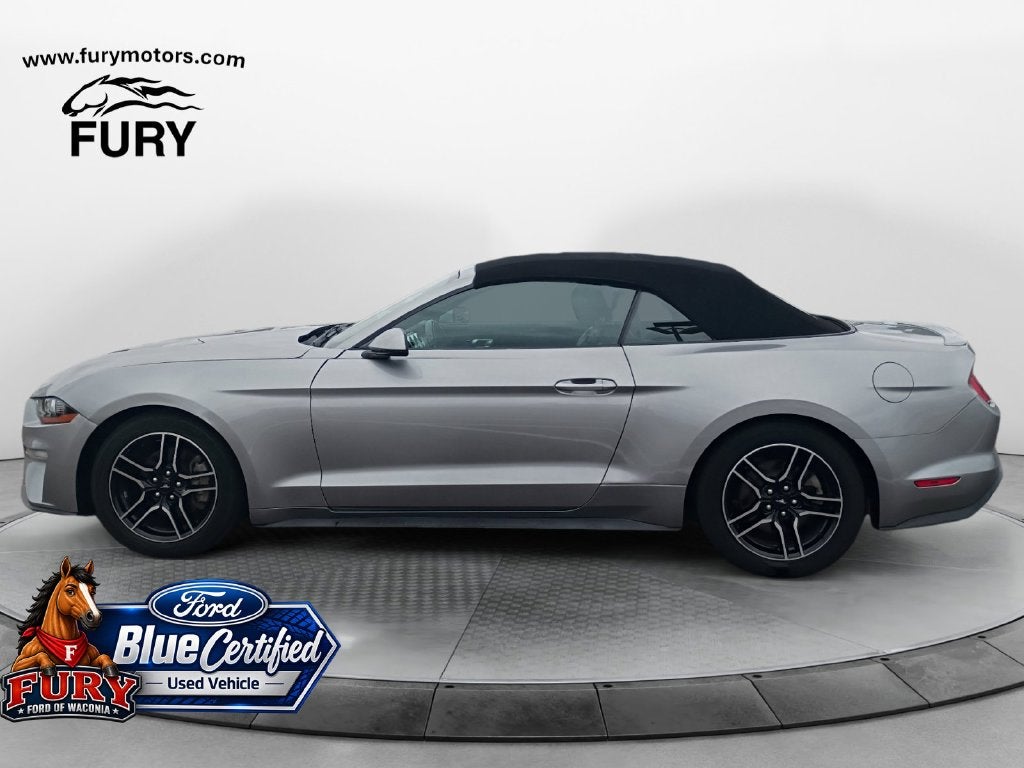 2020 Ford Mustang EcoBoost Premium Blue Certified