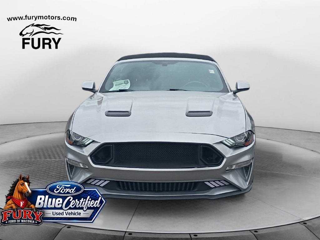 2020 Ford Mustang EcoBoost Premium Blue Certified