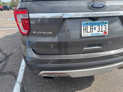 2016 Ford Explorer Platinum /Rear DVD Headrests