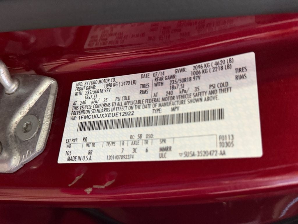 2014 Ford Escape Titanium