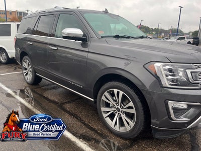 2020 Ford Expedition Platinum Blue Certified w/Heavy Duty Tow Pkg