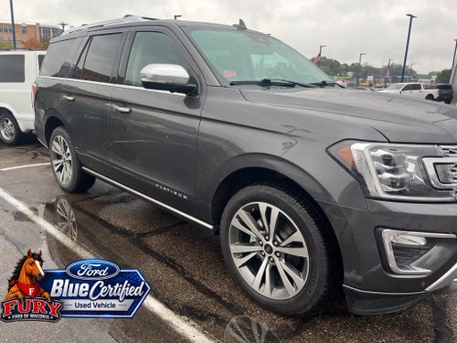 2020 Ford Expedition Platinum Blue Certified w/Heavy Duty Tow Pkg