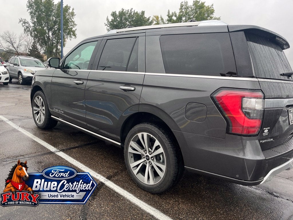 2020 Ford Expedition Platinum Blue Certified w/Heavy Duty Tow Pkg