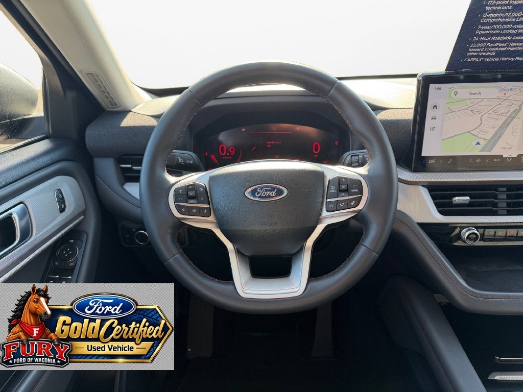 2025 Ford Explorer Active Gold Certified