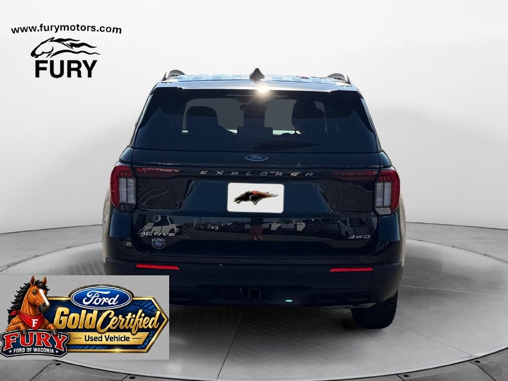 2025 Ford Explorer Active Gold Certified