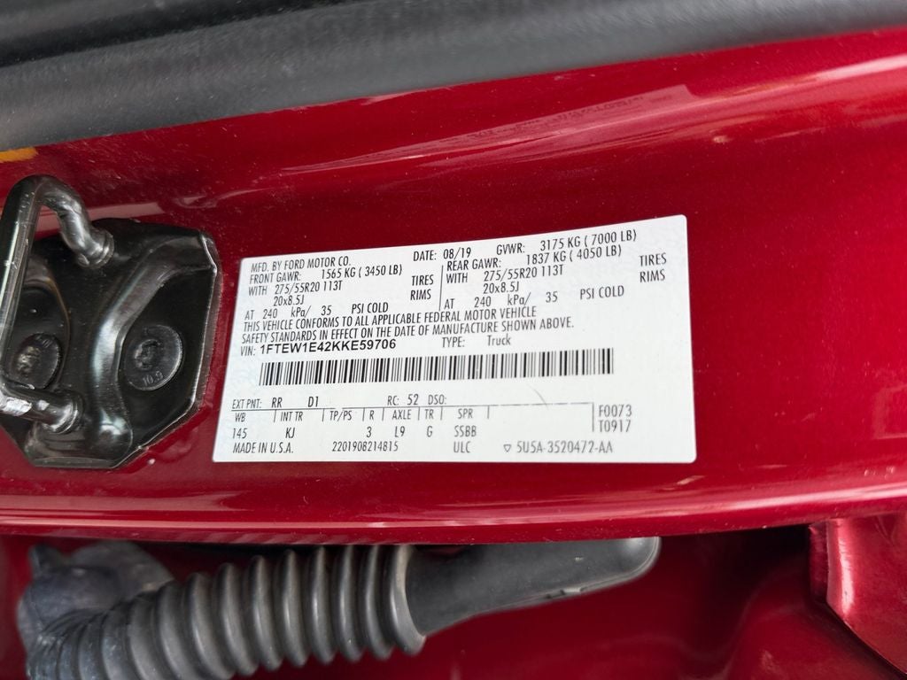 2019 Ford F-150 King Ranch w/Max Tow Pkg