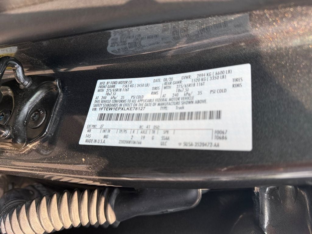 2020 Ford F-150 XLT w/Chrome Appearance Pkg