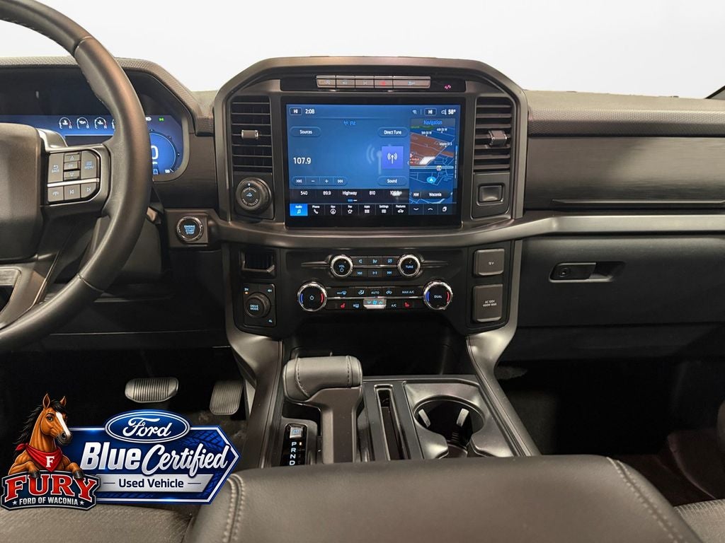 2024 Ford F-150 XLT Blue Certified w/Black Appearance