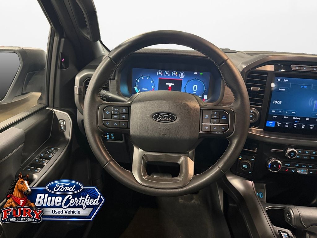 2024 Ford F-150 XLT Blue Certified w/Black Appearance