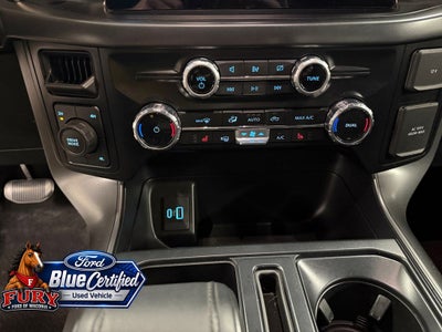 2024 Ford F-150 XLT Blue Certified w/Black Appearance