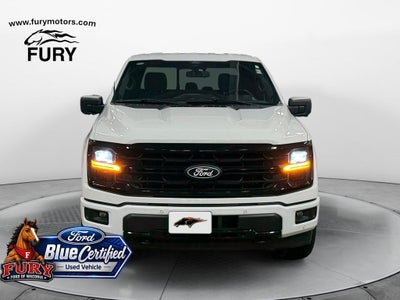 2024 Ford F-150 XLT Blue Certified w/Black Appearance