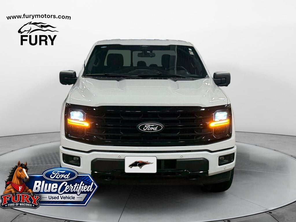 2024 Ford F-150 XLT Blue Certified w/Black Appearance