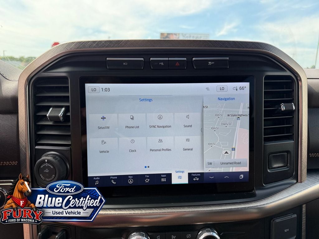2023 Ford F-150 King Ranch Blue Certified