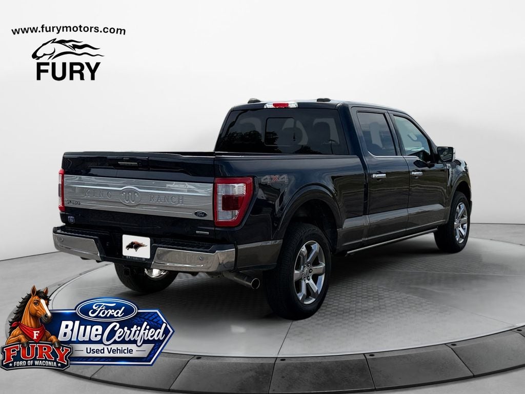 2023 Ford F-150 King Ranch Blue Certified