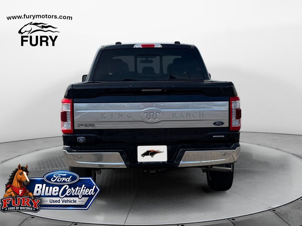 2023 Ford F-150 King Ranch Blue Certified