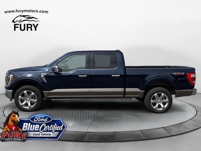 2023 Ford F-150 King Ranch Blue Certified