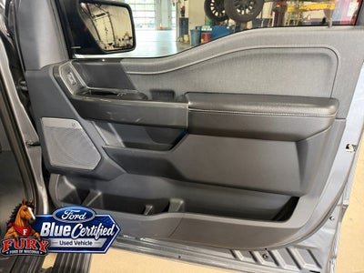 2023 Ford F-150 Lariat Blue Certified