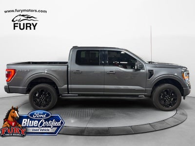 2023 Ford F-150 Lariat Blue Certified