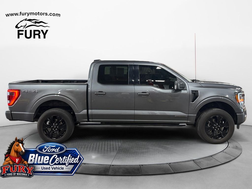 2023 Ford F-150 Lariat Blue Certified