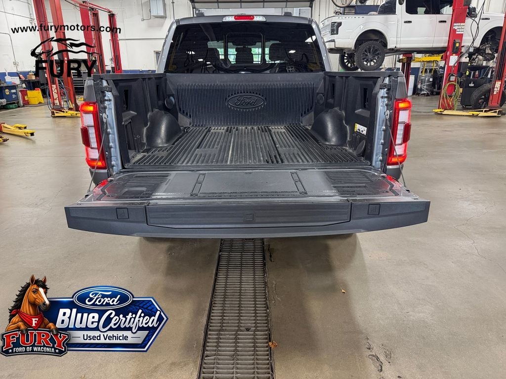 2023 Ford F-150 Lariat Blue Certified