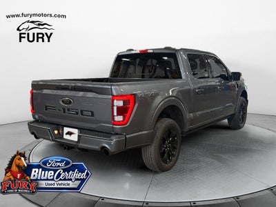 2023 Ford F-150 Lariat Blue Certified