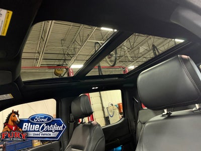2023 Ford F-150 Lariat Blue Certified