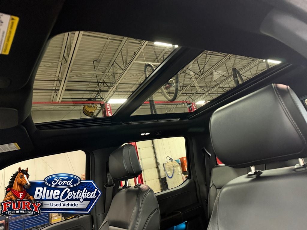 2023 Ford F-150 Lariat Blue Certified