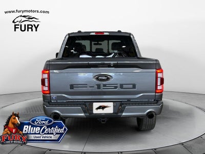 2023 Ford F-150 Lariat Blue Certified