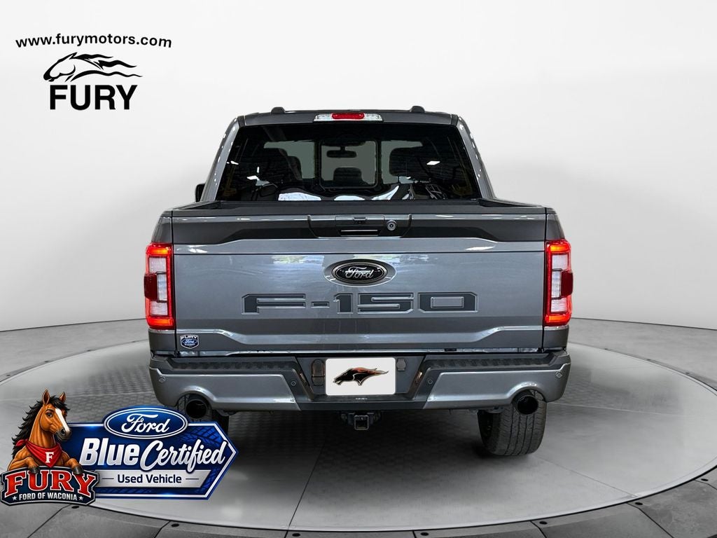 2023 Ford F-150 Lariat Blue Certified