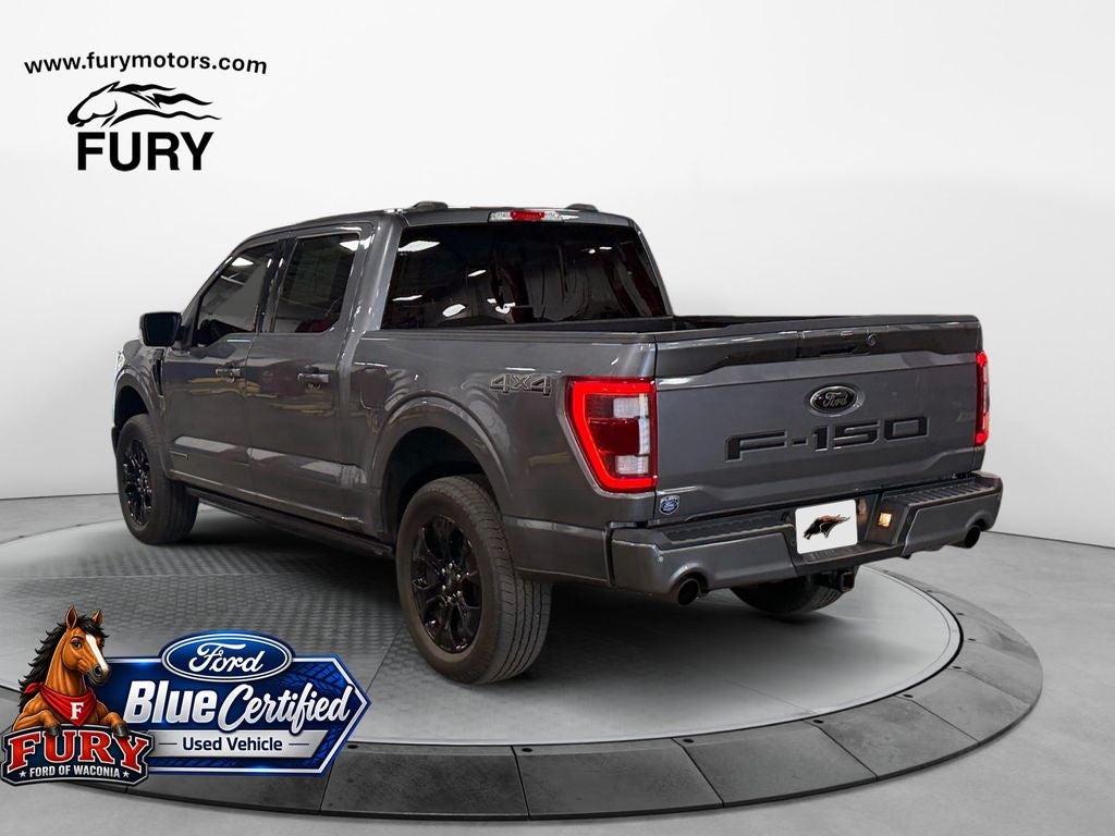 2023 Ford F-150 Lariat Blue Certified