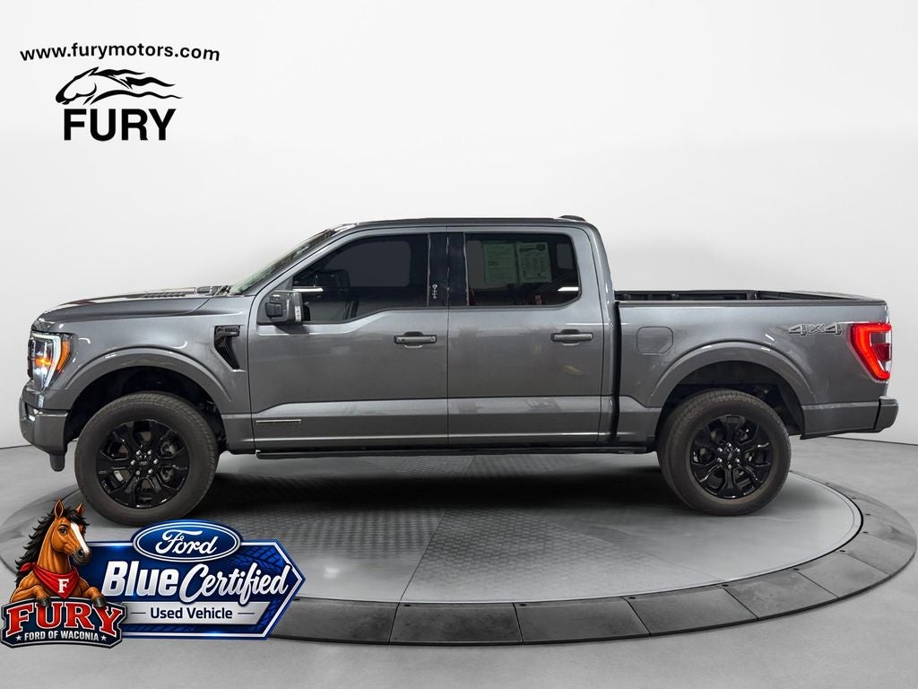 2023 Ford F-150 Lariat Blue Certified