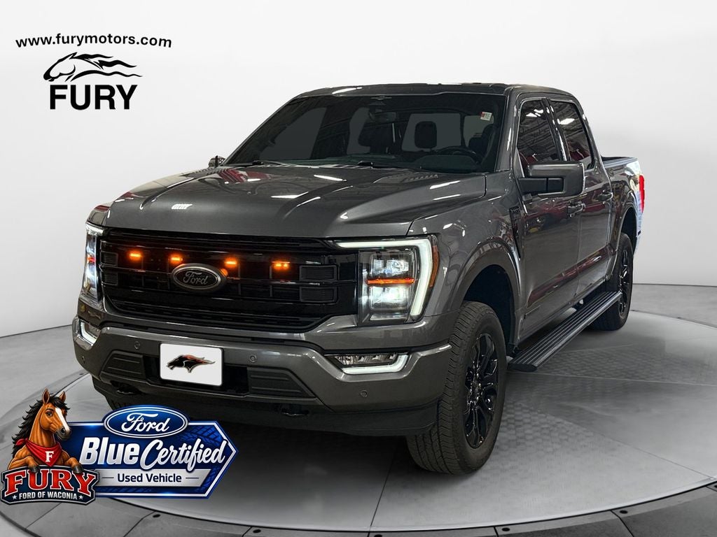 2023 Ford F-150 Lariat Blue Certified