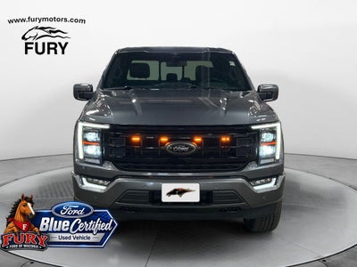 2023 Ford F-150 Lariat Blue Certified