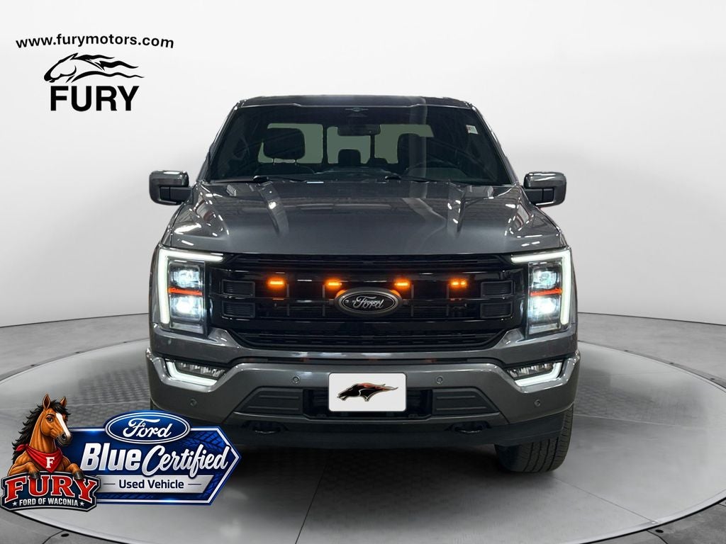 2023 Ford F-150 Lariat Blue Certified