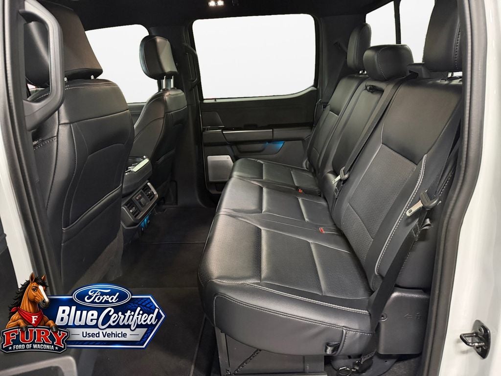 2024 Ford F-150 Lariat Blue Certified FX4 w/Black Appearance
