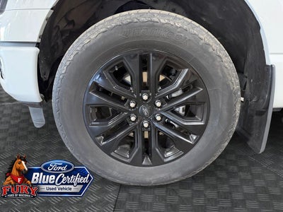 2024 Ford F-150 Lariat Blue Certified FX4 w/Black Appearance
