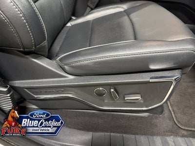 2024 Ford F-150 Lariat Blue Certified FX4 w/Black Appearance