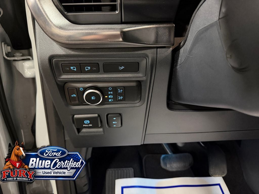 2024 Ford F-150 Lariat Blue Certified FX4 w/Black Appearance