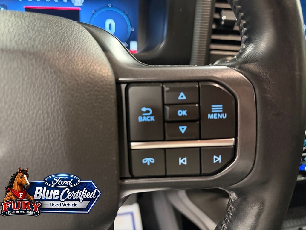 2024 Ford F-150 Lariat Blue Certified FX4 w/Black Appearance