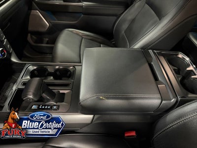 2024 Ford F-150 Lariat Blue Certified FX4 w/Black Appearance