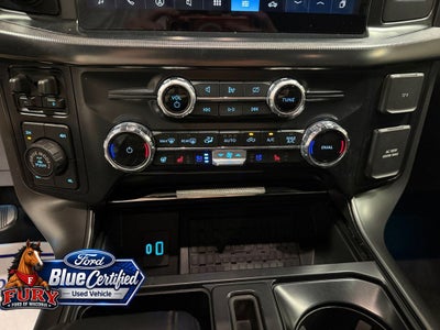 2024 Ford F-150 Lariat Blue Certified FX4 w/Black Appearance
