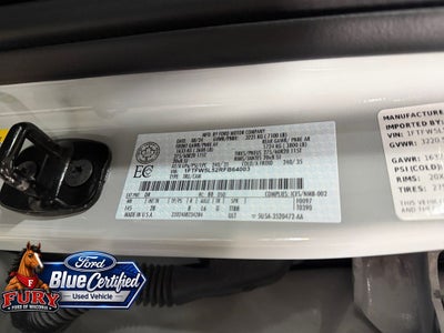 2024 Ford F-150 Lariat Blue Certified FX4 w/Black Appearance
