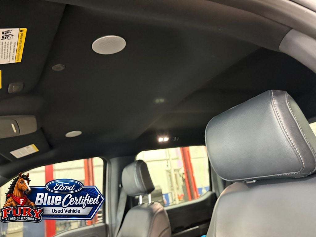 2024 Ford F-150 Lariat Blue Certified FX4 w/Black Appearance
