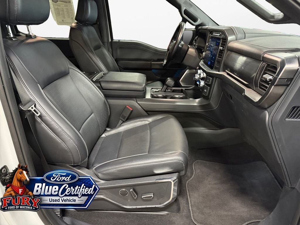 2024 Ford F-150 Lariat Blue Certified FX4 w/Black Appearance