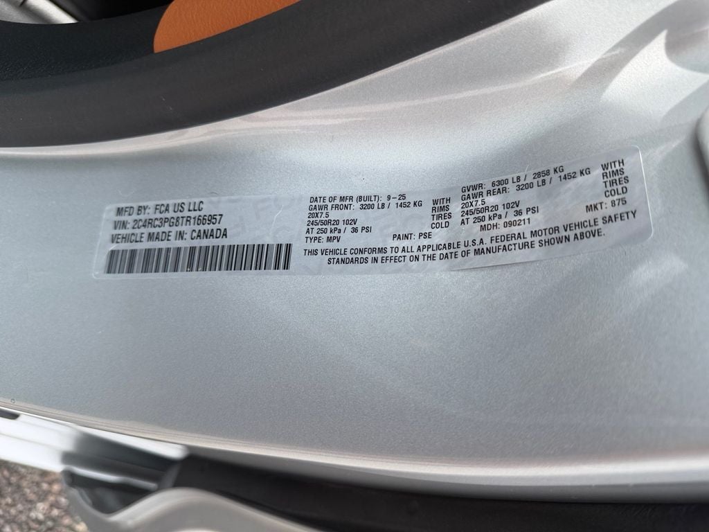 2026 Chrysler Pacifica Pinnacle