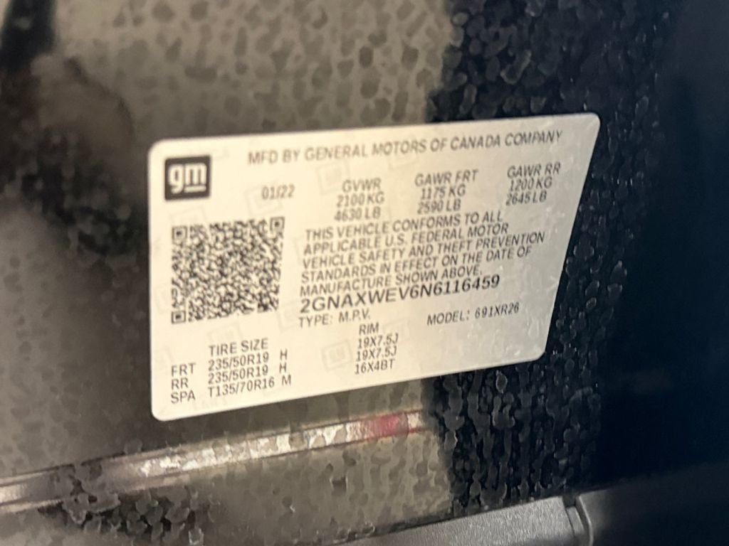 2022 Chevrolet Equinox RS